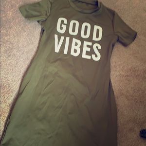 Good vibes dress
